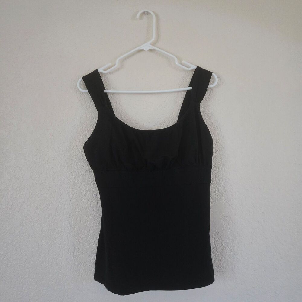 Women's Ann Taylor Black Tank Top Size Medium